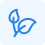 leaf icon blue
