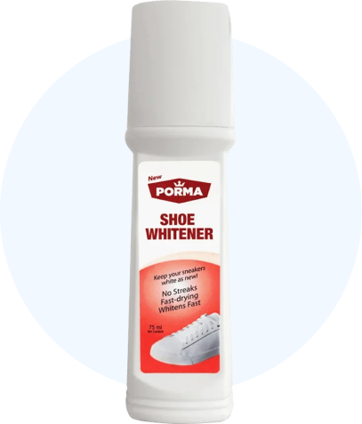 porma shoe whitener with circle bg